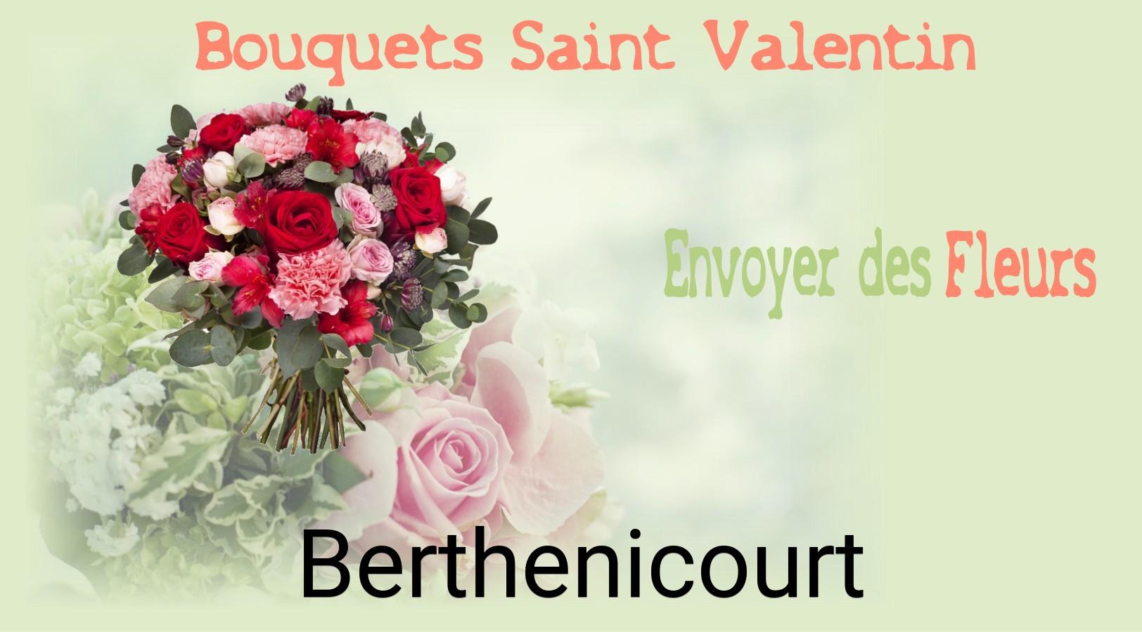 Roses de Saint-Valentin livrées à Berthenicourt